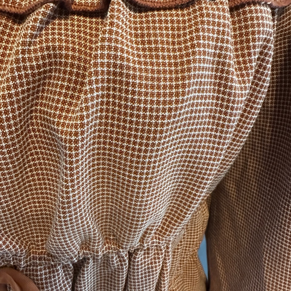 Petal & Pup Tan Long Sleeve Dress - Picture 3 of 7